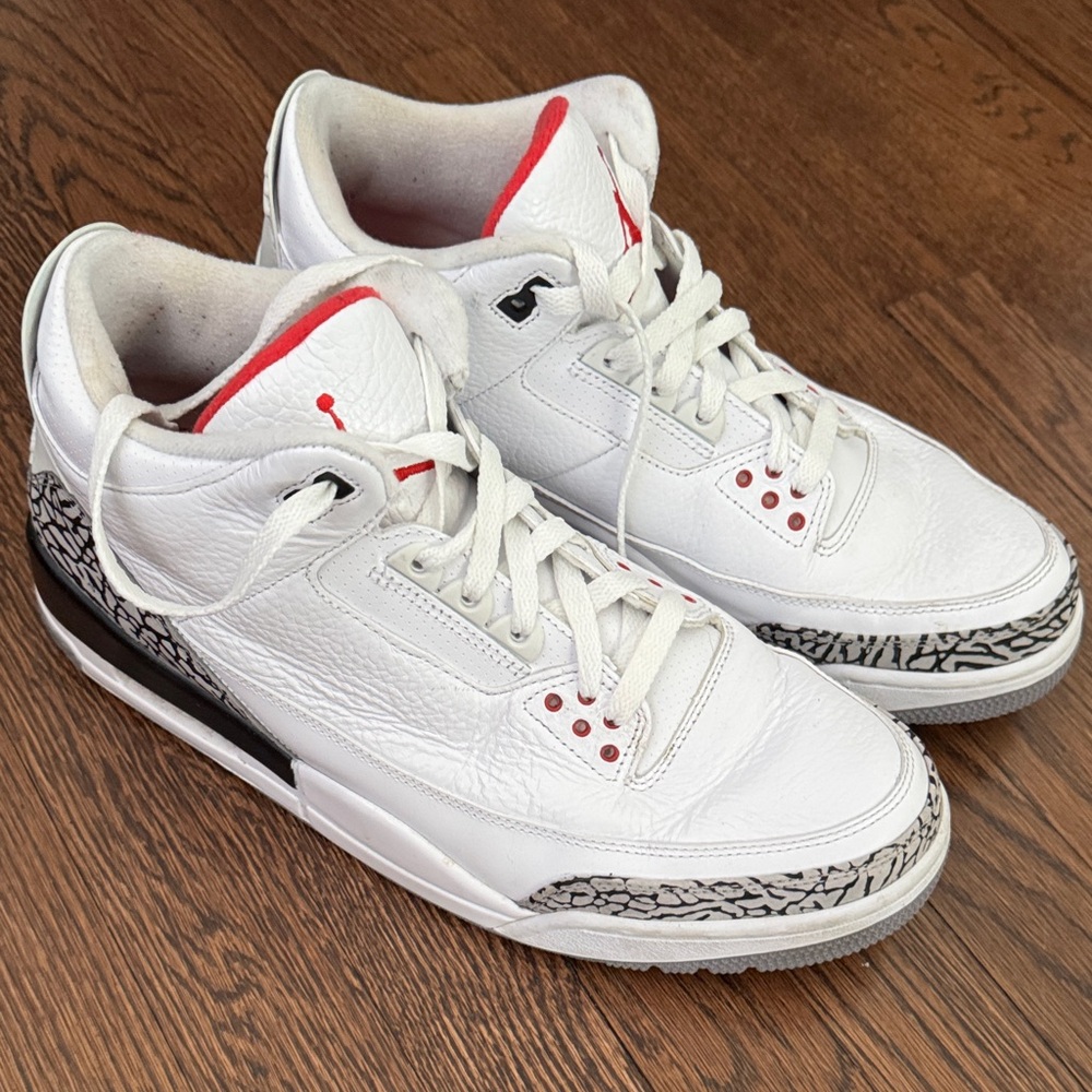 Jordan 3 Retro Cement. Size 12.  Good condition.